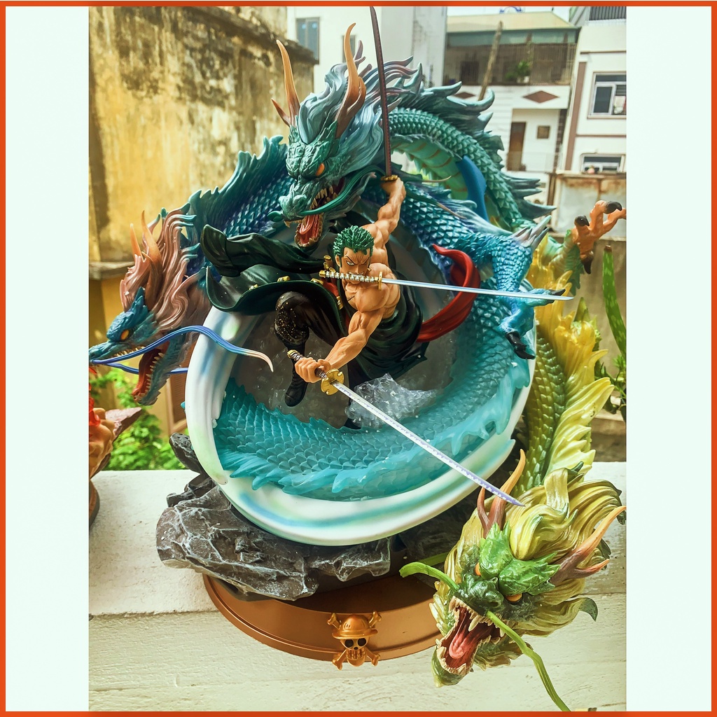 Mô hình nhân vật Zoro tam long băng hải tặc mũ rơm