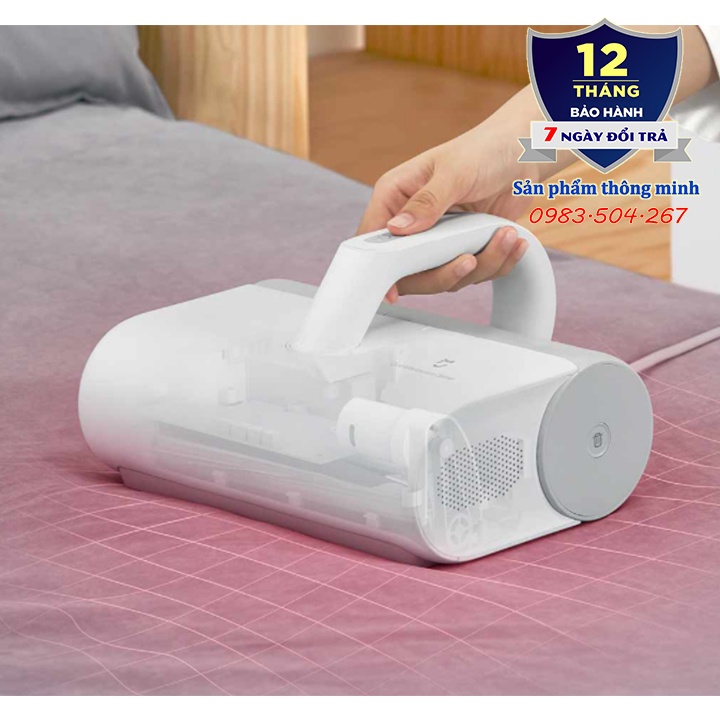 Máy hút bụi Gối Nệm Ga giường Thảm Sofa cầm tay mini Xiaomi Mijia Sterilization - Hút sạch bụi mịn-Khử khuẩn bằng tia UV