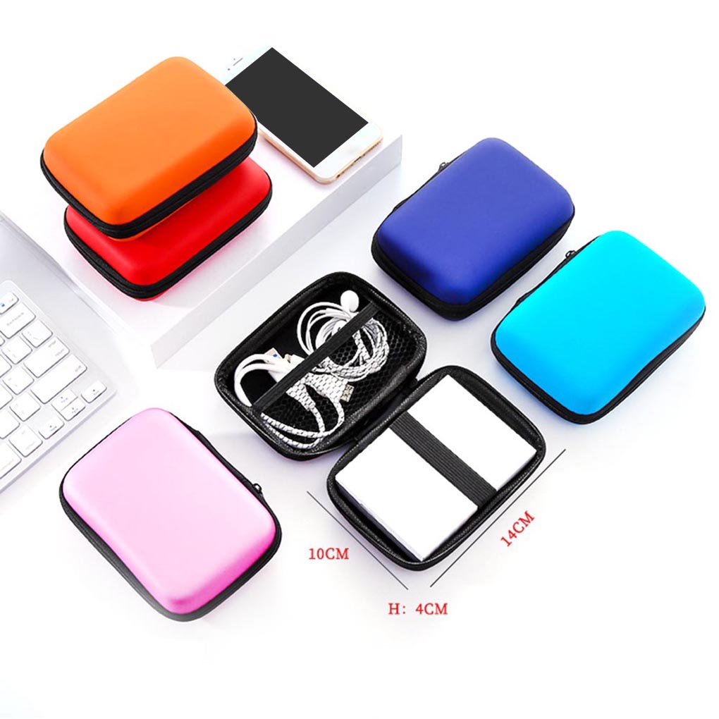 MC-2 5&quot; HDD Bag External USB Hard Drive Disk Carry Mini USB Cable Case Cover Pouch Earphone Bag PC Laptop Hard Disk Case