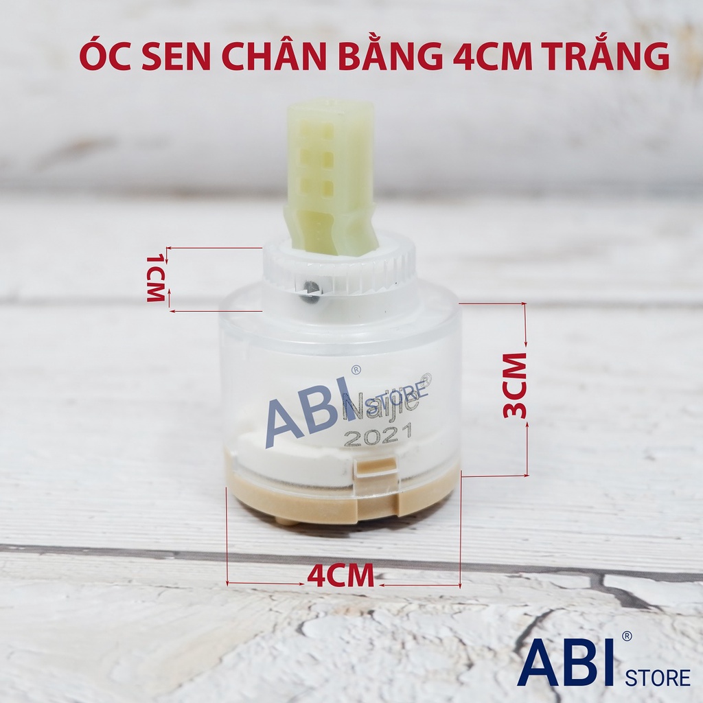 ÓC SEN VÒI TẮM GẬT GÙ NÓNG LẠNH 4CM, LÕI SEN CHÂN THẤP GIÁ RẺ HÀ NỘI