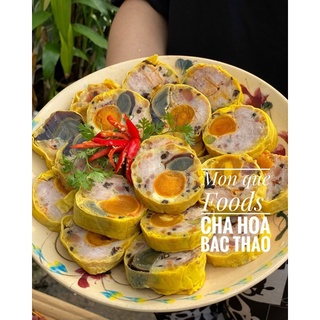 Chả lụa trứng muối