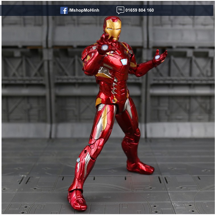 Mô hình đồ chơi Iron man mark 46 MK 46 người sắt hãng ZD Toy - Avenger