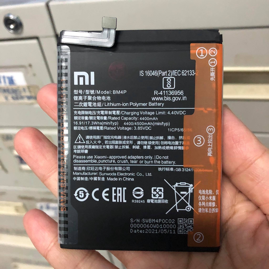 &quot;&quot;Pin Zin&quot;&quot;Pin Xiaomi Redmi K30, Poco X2 BM4P Dung Lượng 4400/4500mah Chất Lượng Giá Tốt