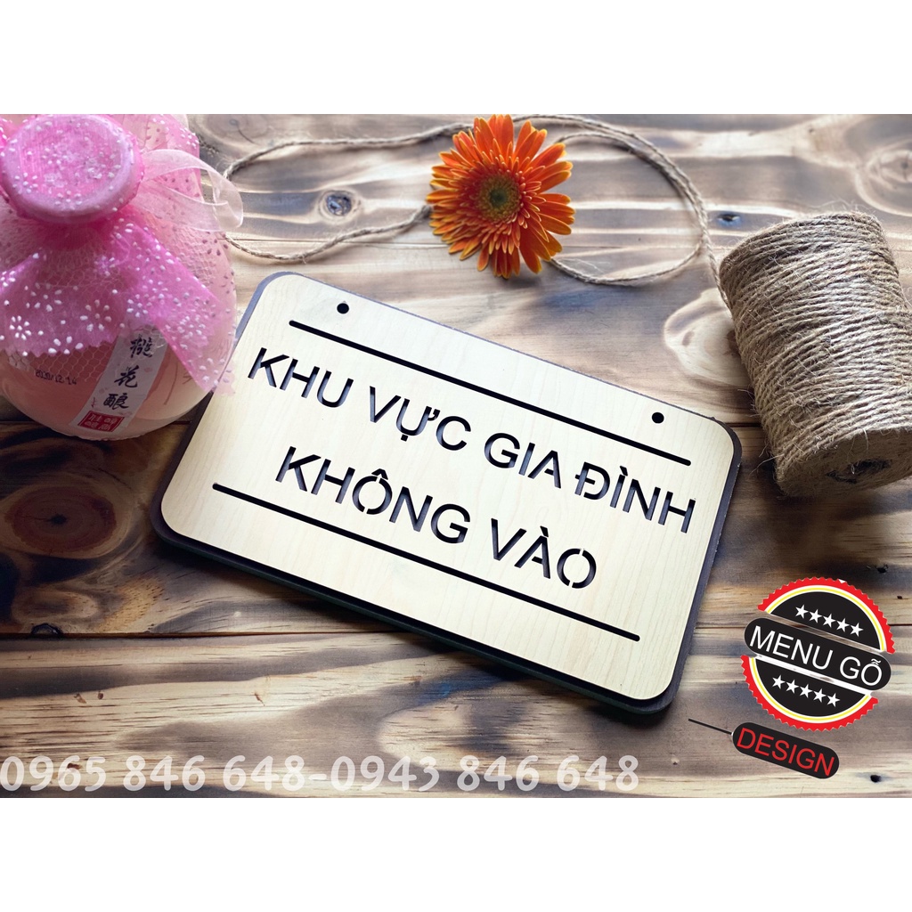 BẢNG GÔ DECOR