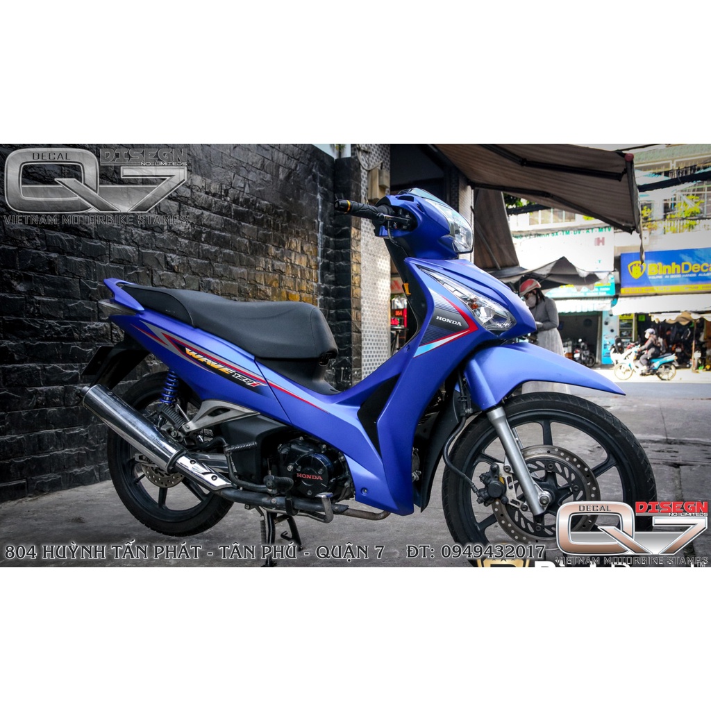 TEM RỜI FUTURE - WAVE 125 XANH GP