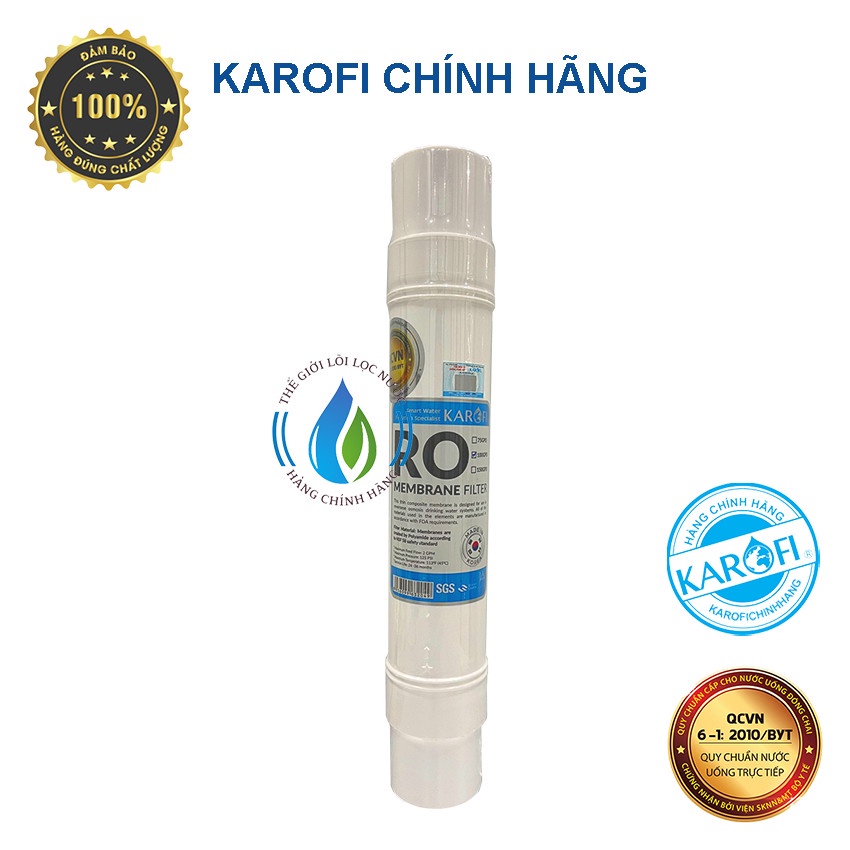 Lõi lọc số 4 Karofi có khả năng xử lý nước có TDS cao tốt, loải bỏ hết các sạn cát, rỉ sét trong nước