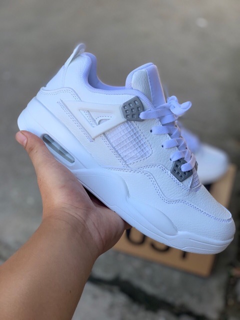 (Fullbox)Giầy jordan 4 trắng chất đẹp giá rẻ