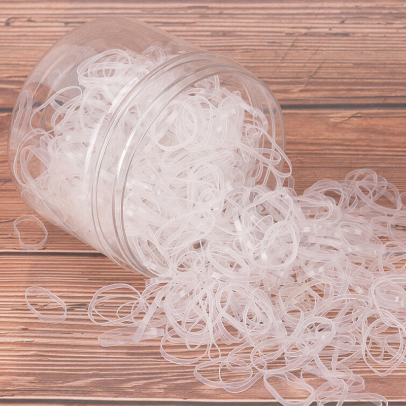 Hộp 500 Dây Buộc Tóc Co Giãn Tiện Dụng