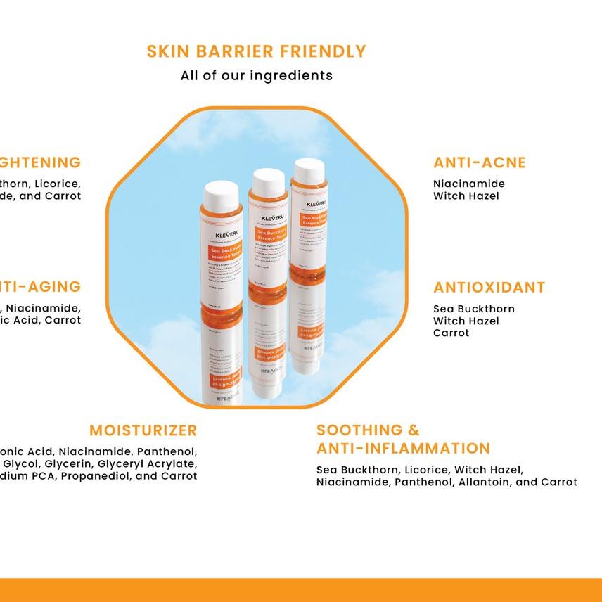 Tinh Chất Làm Sạch Và Dưỡng Da Kleveru Sea Buckthorn | BigBuy360 - bigbuy360.vn