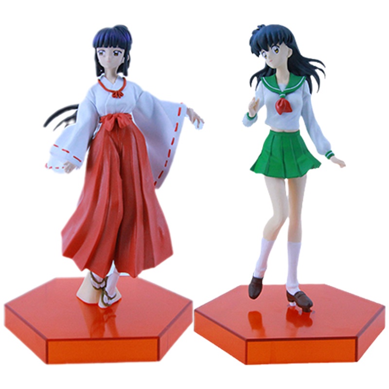 Mô Hình Nhân Vật Inuyasha Sesshomaru Kikyou Kagome 18CM Bằng PVC
