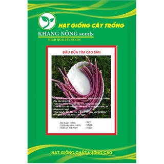 Hạt giống đậu đũa tím cao sản f1 kns376 - gói 3gram