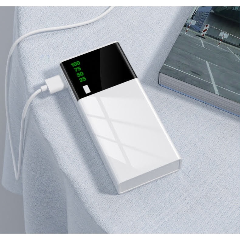 Pin Sạc Dự Phòng Power Smart 10000 mAh 2 cổng USB  - Sạc Nhanh QC3.0