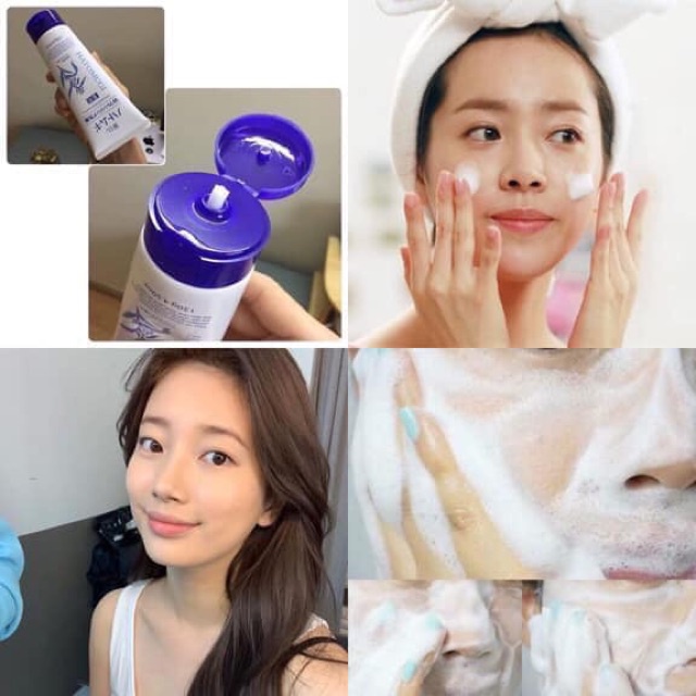 Sữa rửa mặt ý dĩ Hatomugi Naturie Skin 130g Nhật Bản - Trắng Da Giảm Mụn Chính Hãng Mới