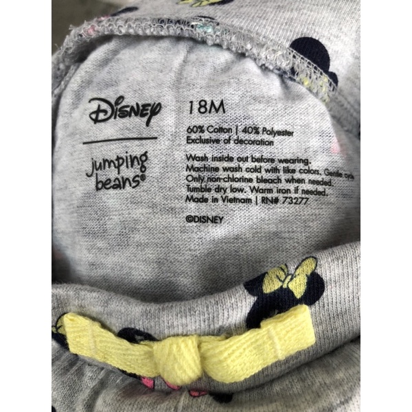 Quần đùi DISNEY jumping beans cho bé gái hàng dư xịn