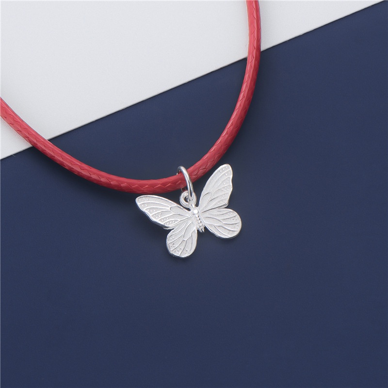 Mặt Dây Chuyền Bạc S925 Hình Bướm Xinh Xắn