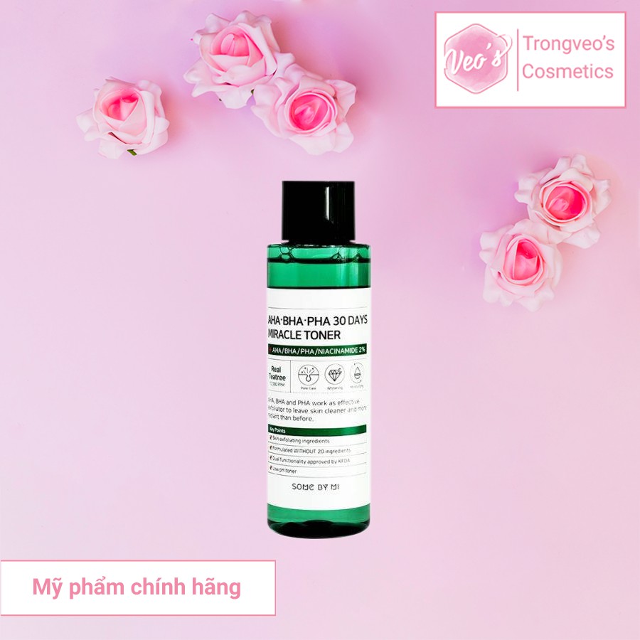 NƯỚC HOA HỒNG SOME BY MI 30 DAYS MIRACLE TONER 150ml
