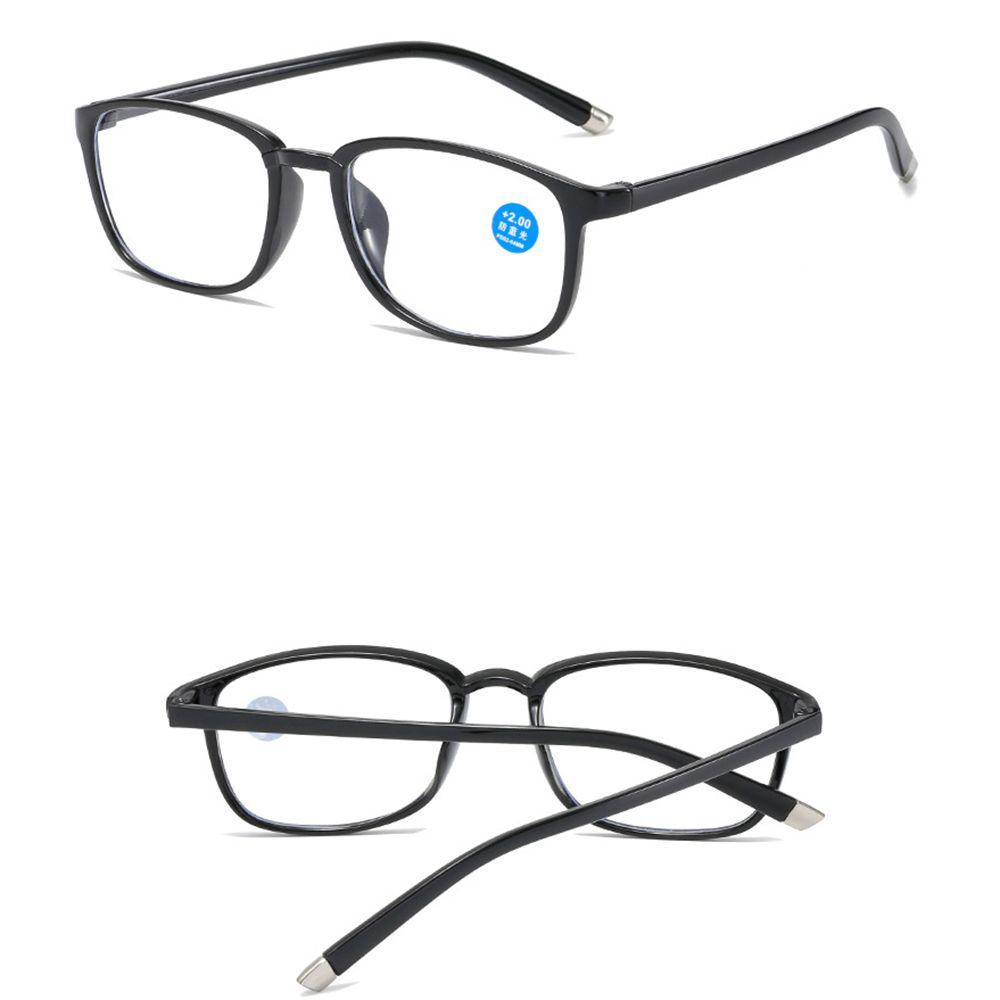 Kính Đọc Sách Gọng Vuông Bằng Nhựa Resin Thoải Mái Chống Bức Xạ Thời Trang Cho Nữ