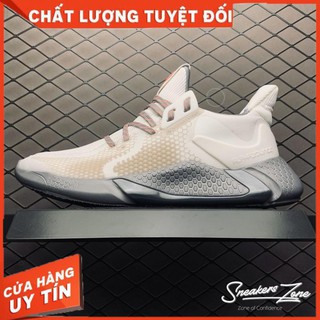 (FREESHI+HỘP+QUÀ)  Giày thể thao sneaker nam nữ ALPHABOUNCE INSTINCT M 2020 màu kem đế xám cực đẹp cho nam và nữ