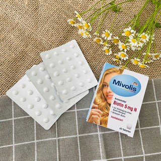 viên uống dày tóc biotin mivolis
