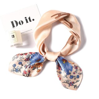 Khăn Lụa Vuông Siêu Đẹp - Khăn Lụa Choàng Cổ Bốn Mùa Size 70x70cm Hàng Cao Cấp Cho Phái Đẹp