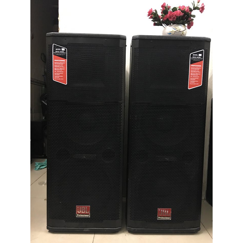 Cặp Loa thùng sơn JBL 4Bass 3tấc sân khấu