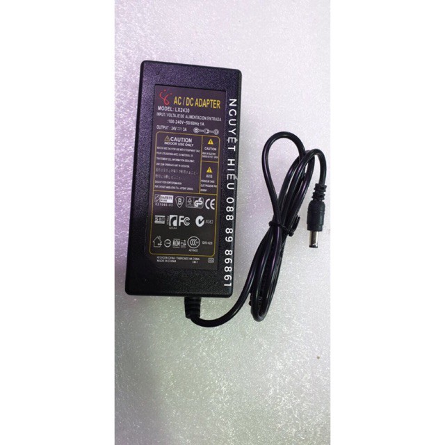 Nguồn adapter 24V-3A