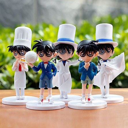 Mô hình Conan - Figure Conan & Kaito Kid - Mẫu 10 nhân vật Conan & Kaito Kid - Cao 12cm