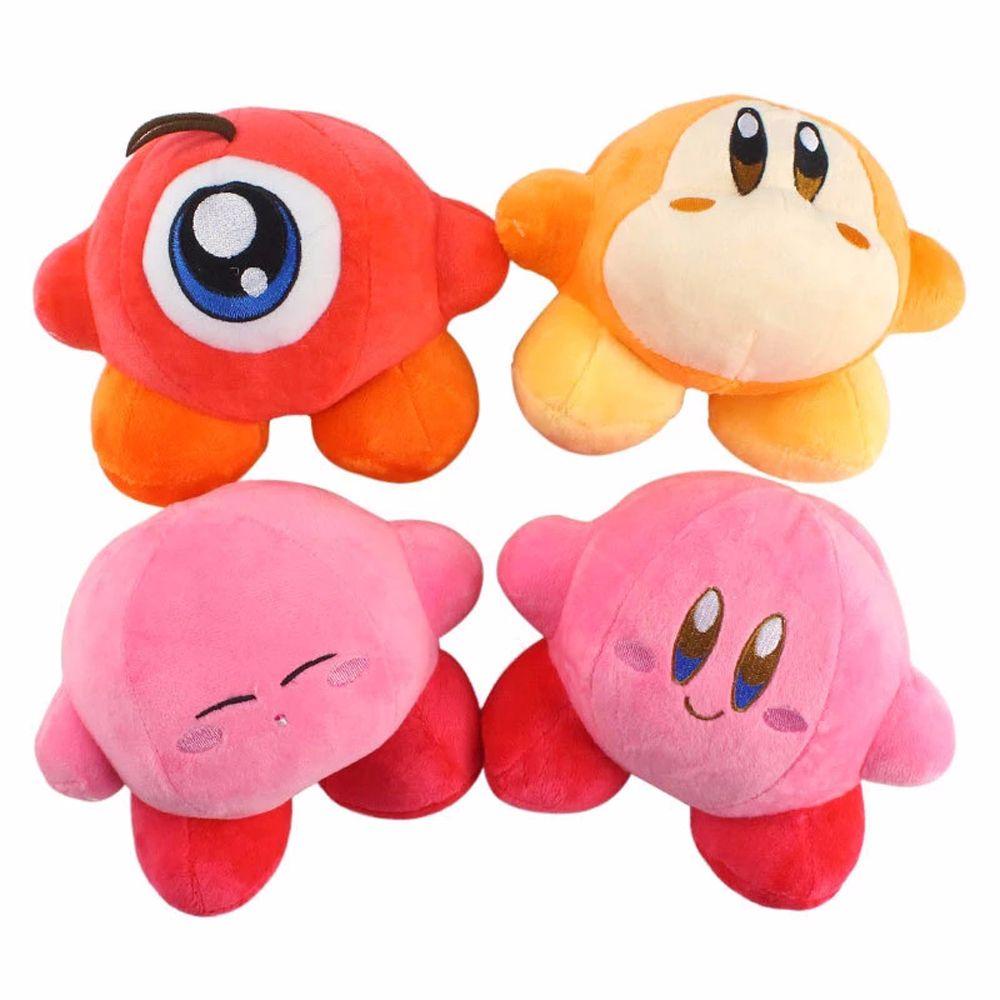 REBUY1 Thú Nhồi Bông Hình Nhân Vật Hoạt Hình Kirby Dễ Thương