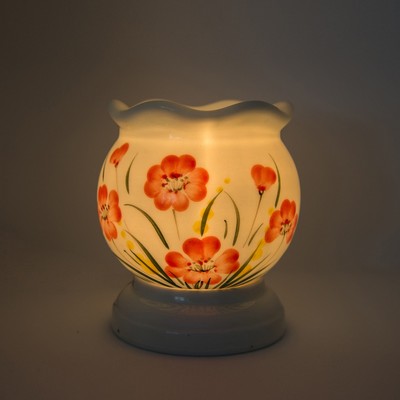 [GIÁ KHO]Đèn xông tinh dầu gốm sứ thấu quang thương hiệu HEIWA KT 9X11cm, đuổi muỗi, thơm phòng cực tốt..