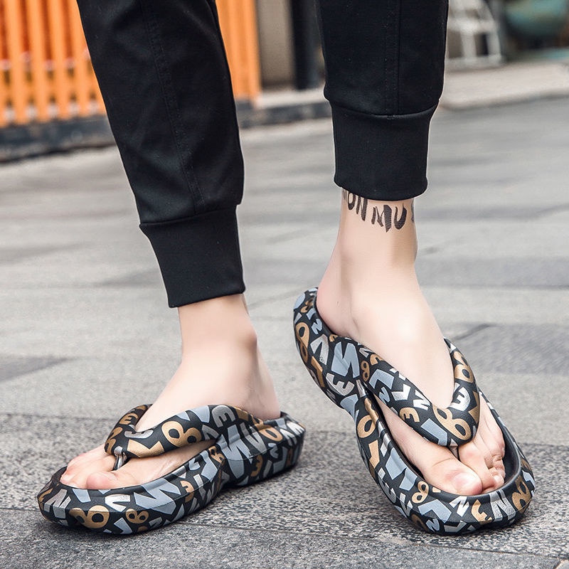 Dép Xỏ Ngón Đi Biển Chống Trượt Thoáng Khí Thời Trang Cho Nam Nữ