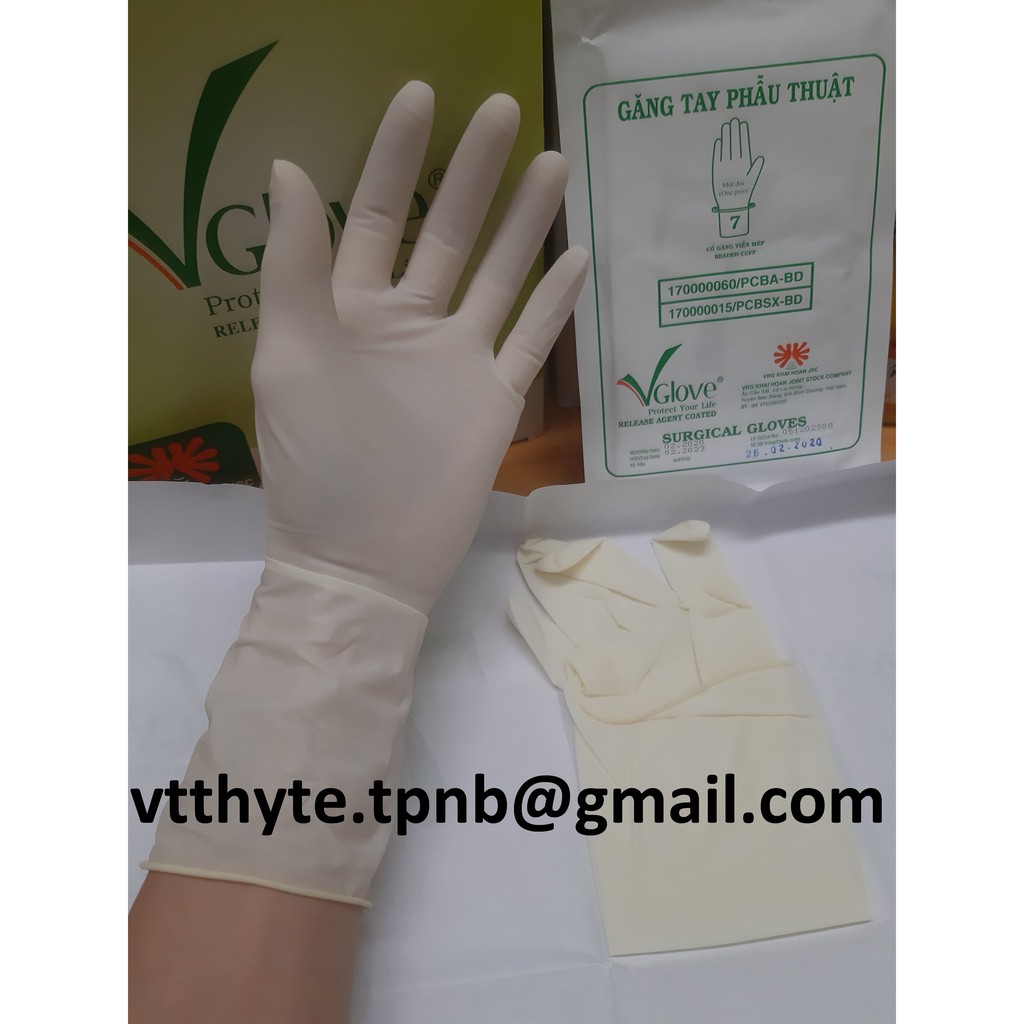 Găng tay phẫu thuật Vglove (Lẻ)