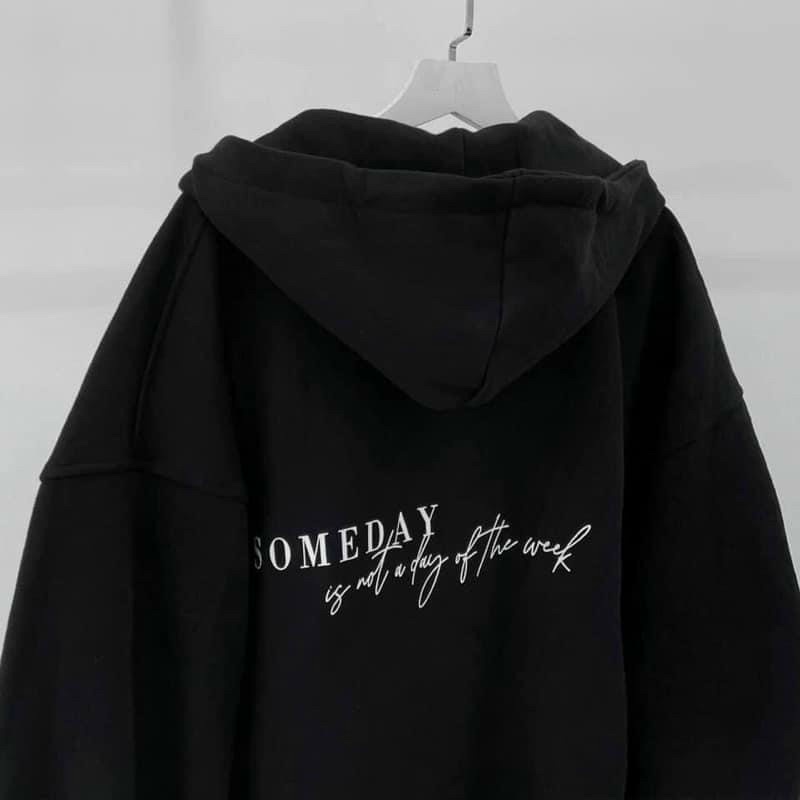 Áo khoác nỉ lót bông Sunday unisex full zip (Ảnh Thật) shopmap