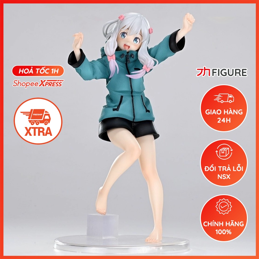 Mô Hình Figure Chính Hãng Anime Eromanga Sensei, Izumi Sagiri, Coreful Figure, Parka Ver. (TAITO) Nhật Bản