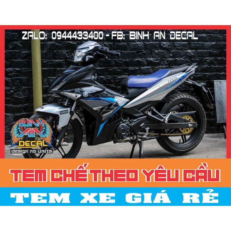 TEM RỜI EXCITER 150 CỰC ĐẸP