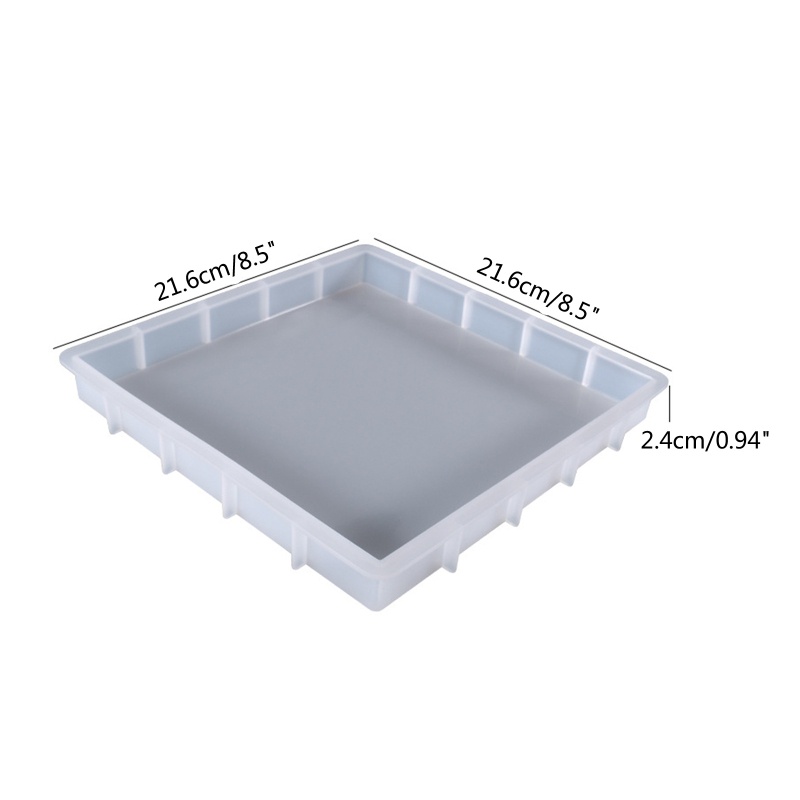 Khuôn Silicone Hình Học / Vuông / Chữ Nhật Làm Trang Sức Thủ Công DIY