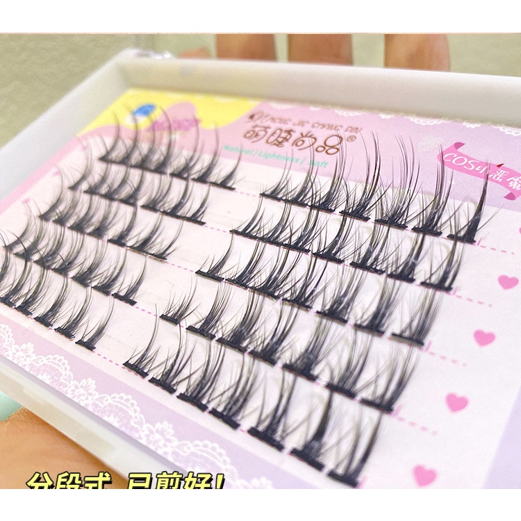 [Hàng mới về] Lông mi giả tách sợi chùm tóc tiên Barbie B tự nối độ dài 8-12mm Hot Trend Tiktok Douyin