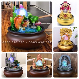 Thác Nước Phong Thủy Mini (Nhiều Mẫu)