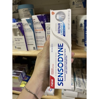 Sale: kem đánh răng sensodyne của mỹ lẻ 1 tuýp.