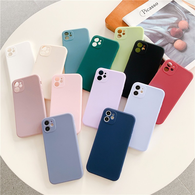 Ốp điện thoại TPU mềm cho iPhone 8 6 6s 7 8 Plus X Xs Xr 11 Pro Max