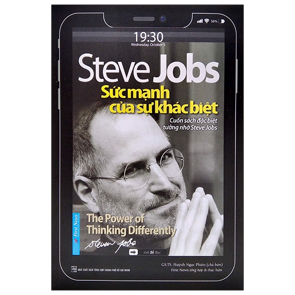 Sách Steve Jobs - Sức Mạnh Của Sự Khác Biệt (Tái Bản 2021)