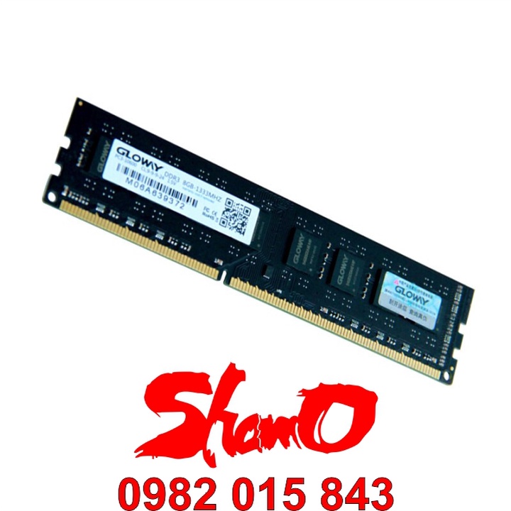 Ram PC DDR3 | 1600MHz | 4GB và 8GB  – Chính hãng Gloway – Bảo hành 3 năm