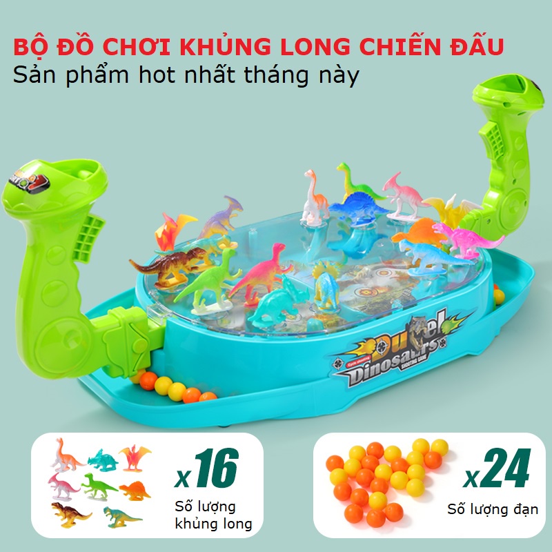 Bộ đồ chơi khủng long đại chiến BBS. Đồ chơi trẻ em giải trí tương tác hấp dẫn cho bé trai, bé gái