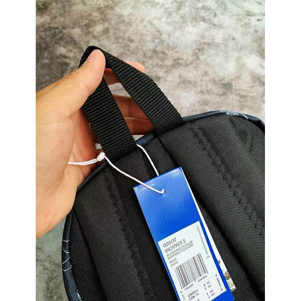 Balo Mini Adidas B151 Multicolor Small Backpack GD3137 Full Tag Code
