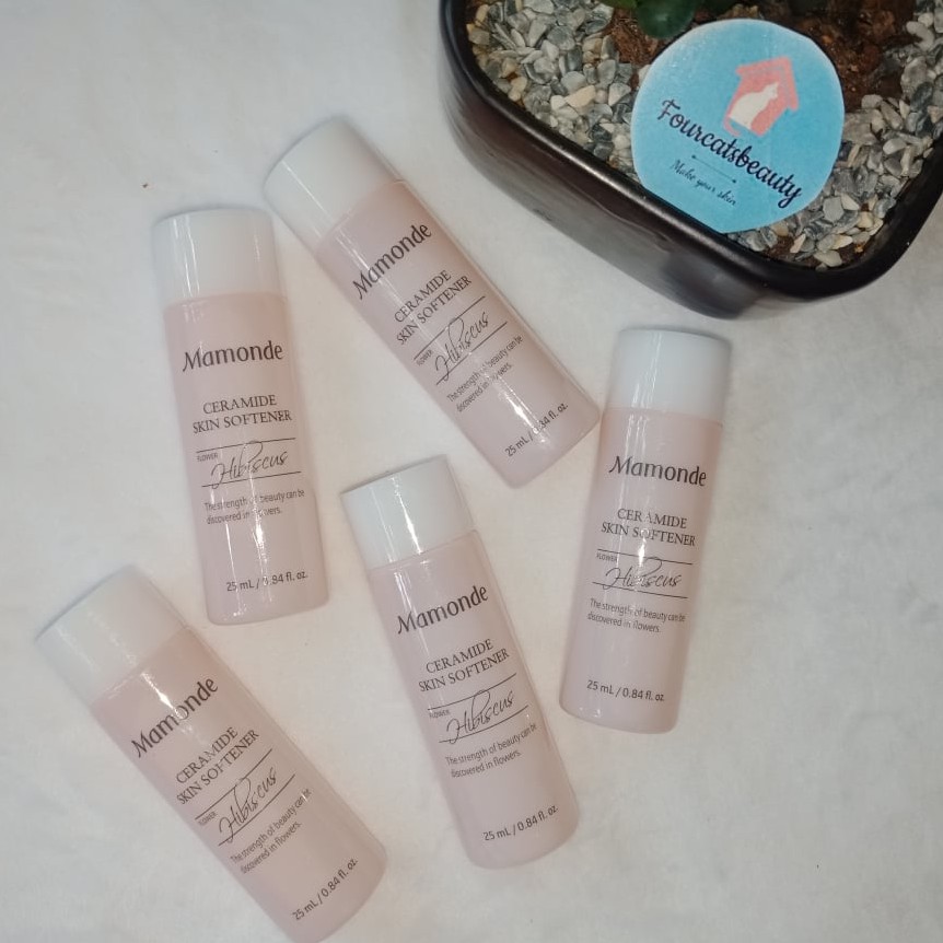 Minisize Nước Hoa Hồng Dưỡng Da Tươi Sáng, Mịn Màng Mamonde Moisture Ceramide Skin Softener 25ml