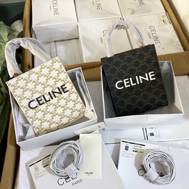túi xach tay + đeo chéo nữ ce line full box size 17cm x4cm x 21cm có sẵn siêu xinh