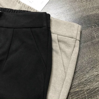 Quần baggy vải dạ