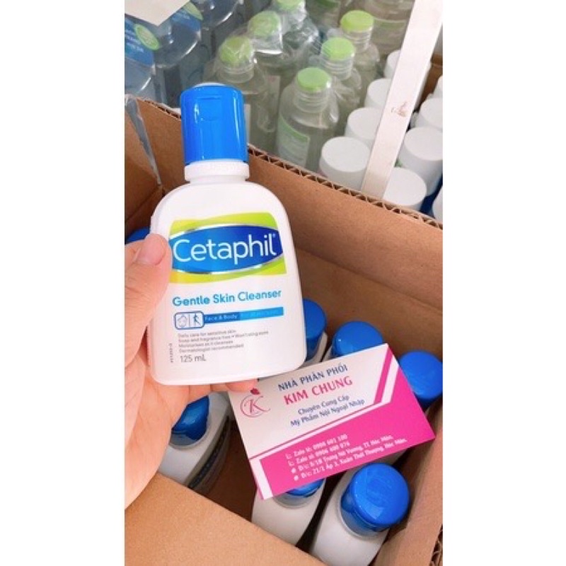 Sữa rửa mặt Cetaphil 125ml (Dành cho da nhạy cảm)