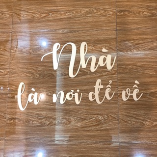 Chữ trang trí phòng ( có nhận làm theo yêu cầu)