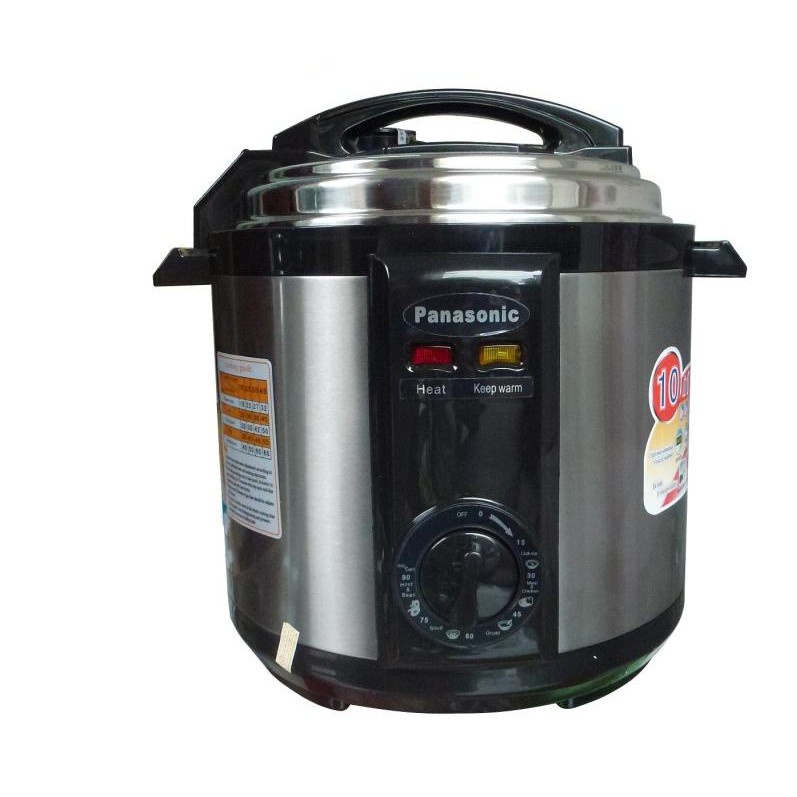 NỒI ÁP SUẤT PANASONIC Dung Tích 6L,Chức năng: Hầm, nấu cơm, súp, rã đông với thời gian nhanh chóng.