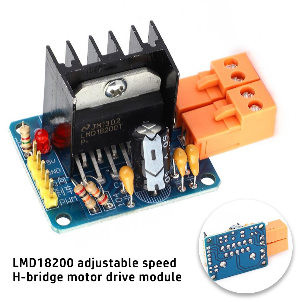 Mô Đun Điều Chỉnh Tốc Độ Động Cơ Lmd18200 3a 75w